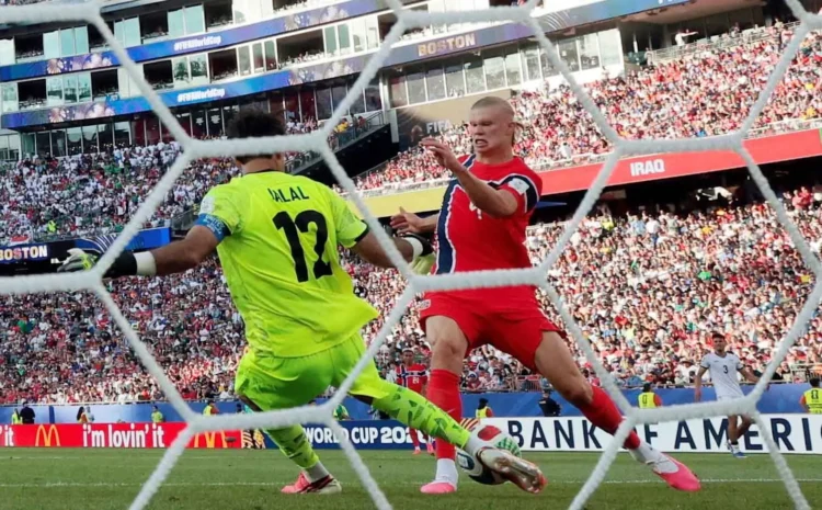  Erling Haaland Scores First World Cup Goals as Norway Defeat Iraq 4-1