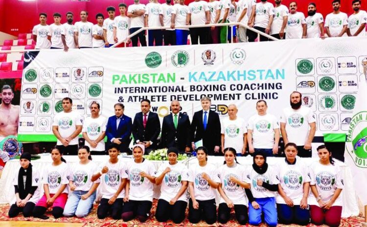  Kazakh Coaches Arrive in Pakistan to Revive Boxing